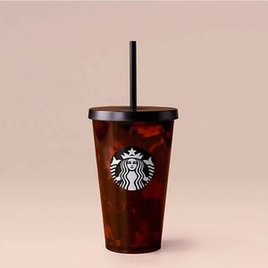 Starbucks Tortoise Shell Cup Tumbler